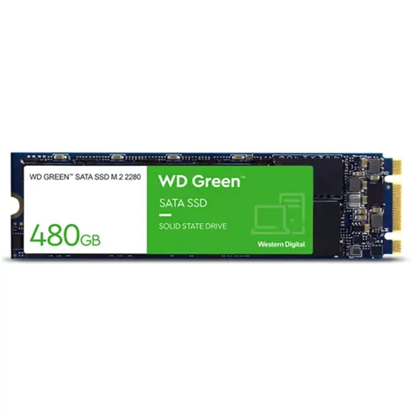 Western Digital Green WD â„¢ SATA SSD M.2 2280 POWERED BY SANDISK 480 GB
