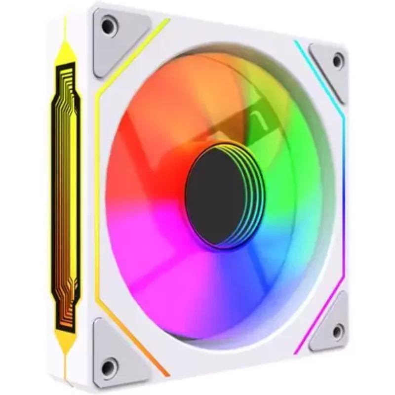 VIDA Infinity02 120mm Reverse Bladed Computer case Fan 12 cm White 1 p