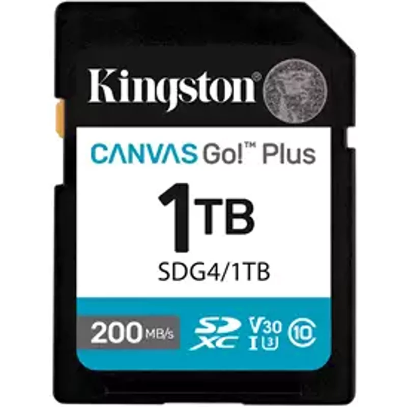 Kingston Technology Canvas Go! Plus 1TB SDXC Canvas Go Plus Gen4 200MB/s C10 UHS-I U3 V30