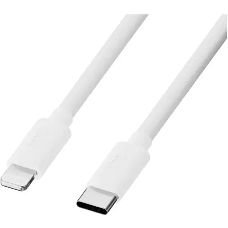 Juice JUI-CABLE-LIGHT-TYPEC-1M-RND-ECO-WHT-BUL. Cable length: 1 m Connector 1: Lightning Connector 2: USB C. Certification: MFI. Quantity per pack: 1 pc(s)