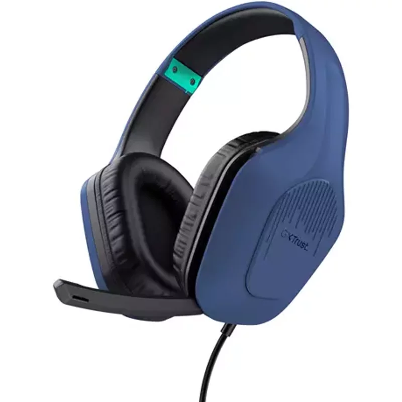 Trust GXT 415B Zirox Headset Wired Head-band Gaming Blue