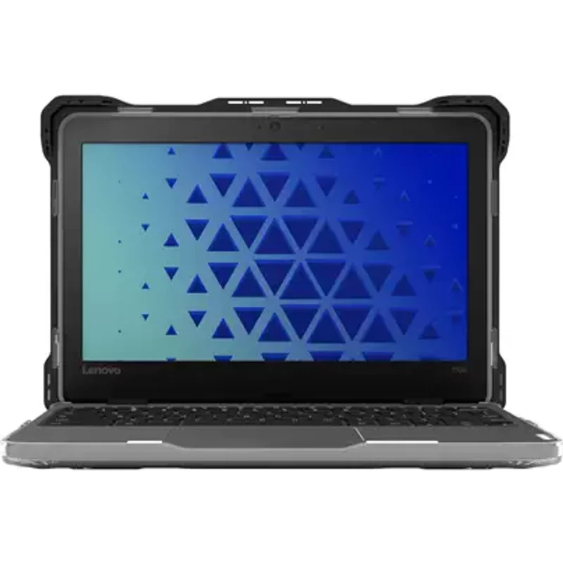 MAXCases Extreme Shell-L for Lenovo 300e/500e G3 Chrome 300w/500w Windows 2:1 11" (Black/Clear)