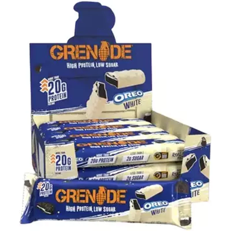 Grenade Protein Bars Oreo White