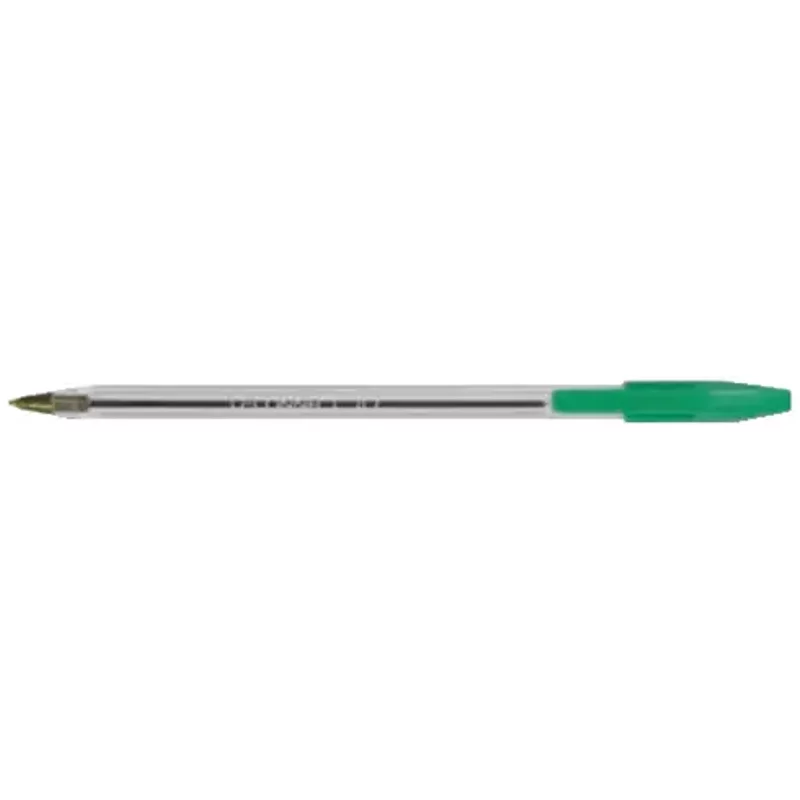 Q-CONNECT KF34045 ballpoint pen Green Stick ballpoint pen Medium 20 pc(s)