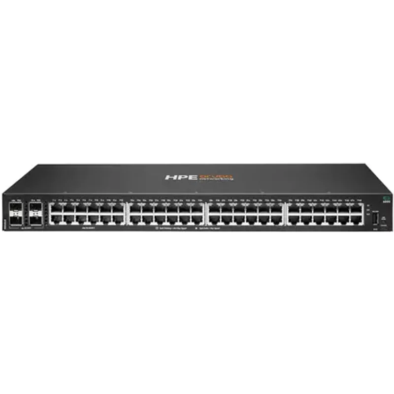 HPE Aruba Networking CX 6000 48p 10M/100M/1G 4p SFP 1G Switch