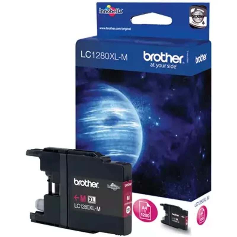 Brother LC1280XLM ink cartridge 1 pc(s) Original High (XL) Yield Magenta