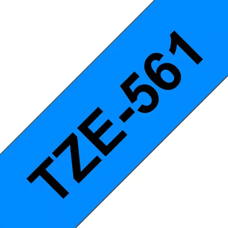 Brother TZE-561 DirectLabel black on blue Laminat 36mm x 8m for Brothe