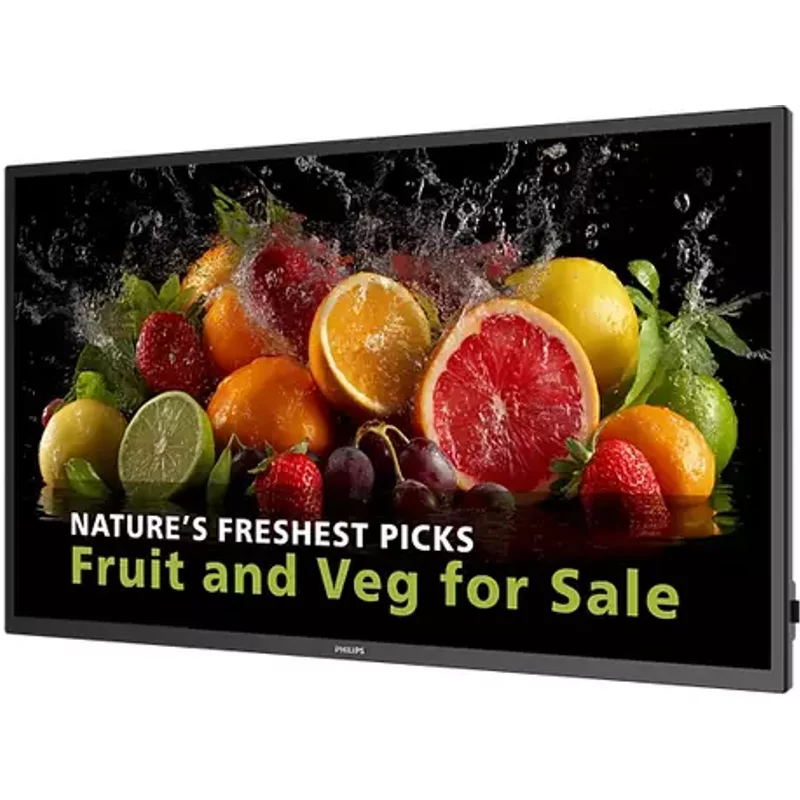 Philips 5000 series 55BDL5050D/00 Signage Display 139.7 cm (55") LCD Wi-Fi 600 cd/m Full HD Black Built-in processor Android