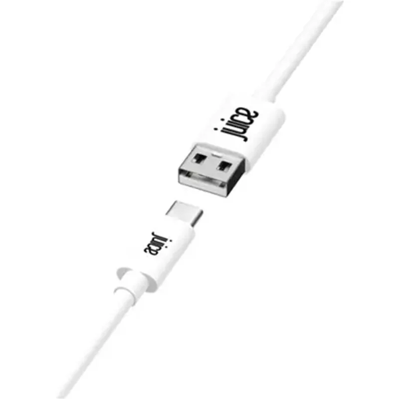 Juice JUI-CABLE-TYPEC-2M-RND-ECO-WHT. Cable length: 2 m. Connector 1: USB A Connector 2: USB C USB version: USB 2.0 Product colour: White