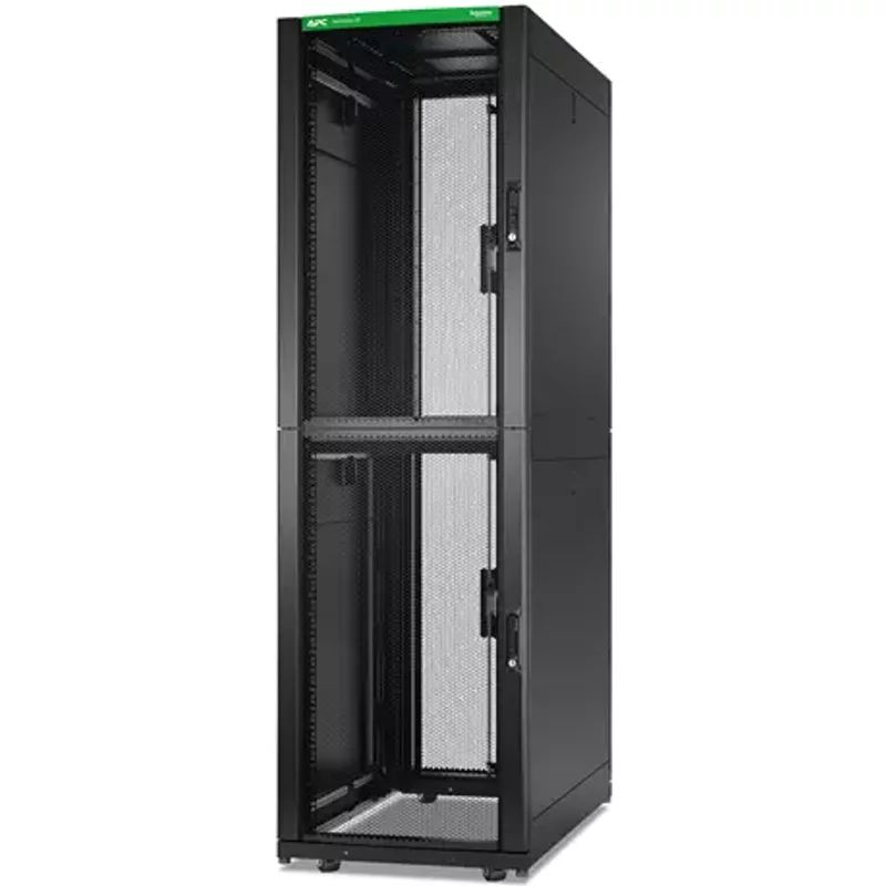 APC NetShelter SX Server Rack Enclosure Colocation 2 x 20U 600W x 1070D mm with Sides Black