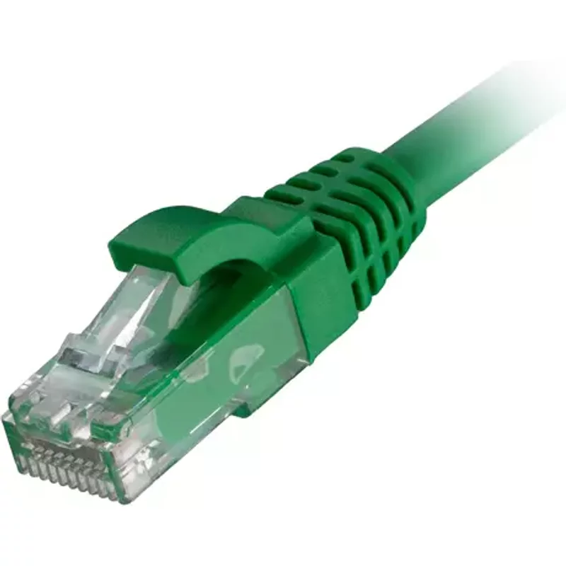 Cablenet CNL 100PK 1.5M C6 Gn UTP Ls 24AWG SB networking cable Green Cat6 U/UTP (UTP) Round