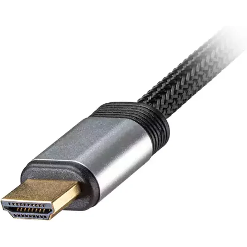 Cablenet CNL 1m HDMI UHS 2.1 M-M 8K Brd Bk HDMI cable HDMI Type A (Standard) Black