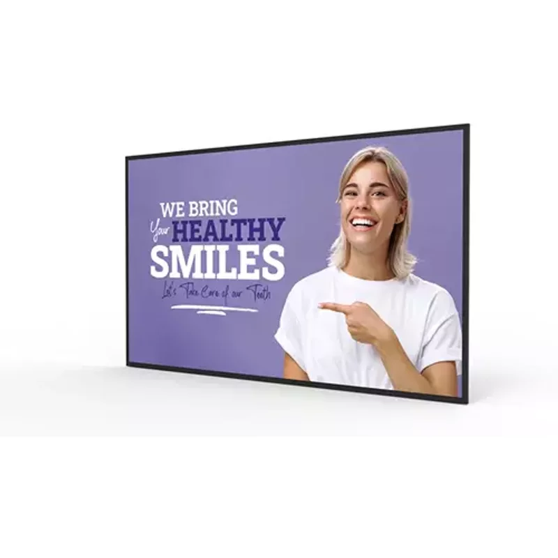 Allsee Technologies E55P1 Signage Display Digital signage flat panel 139.7 cm (55") LCD 350 cd/m 4K Ultra HD Black