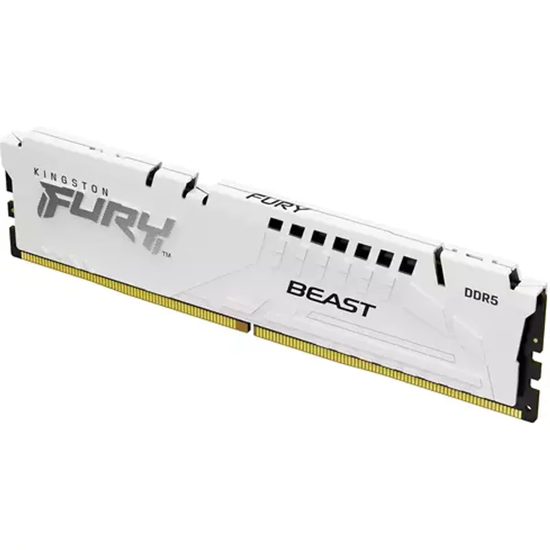 Kingston Technology FURY Beast 16GB 5600MT/s DDR5 CL36 DIMM White EXPO
