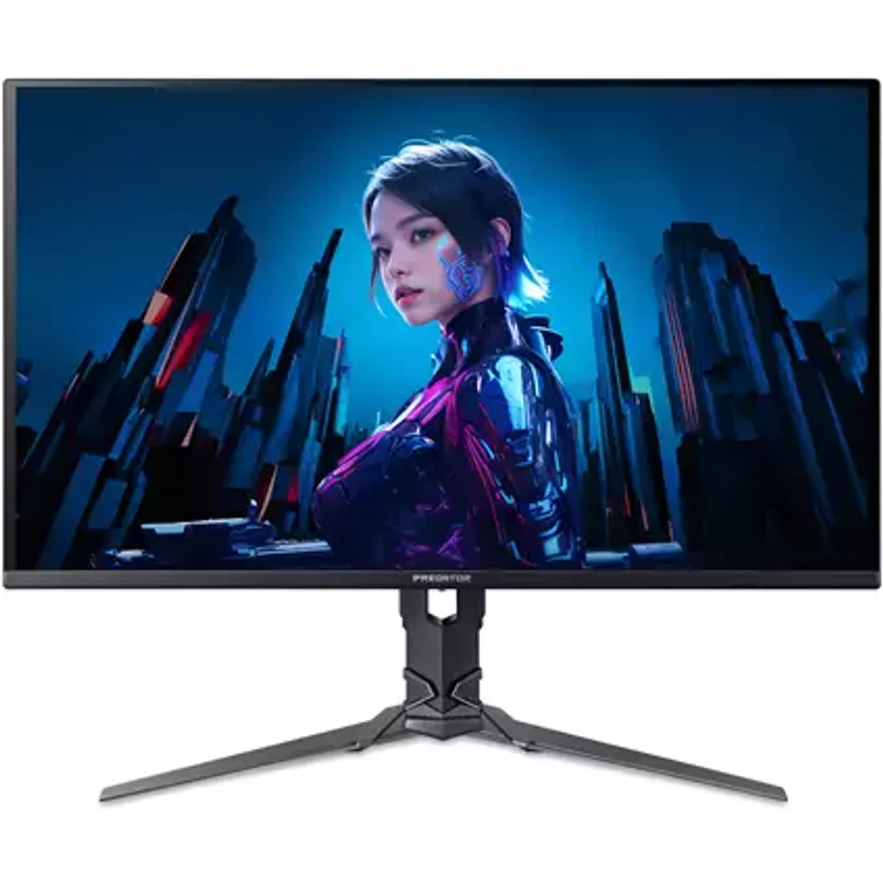 Acer X Predator X27U W3 Widescreen Gaming LCD Monitor - 26.5" Quad HD (2560x1440) QD-OLED 240Hz 0.03ms response ZeroFrame HDR10 Freesync Premium Pro G-Sync Compatible 67.3 cm (26.5") 2560 x 1440 pixels Wide Quad HD LCD 0.03 ms Black