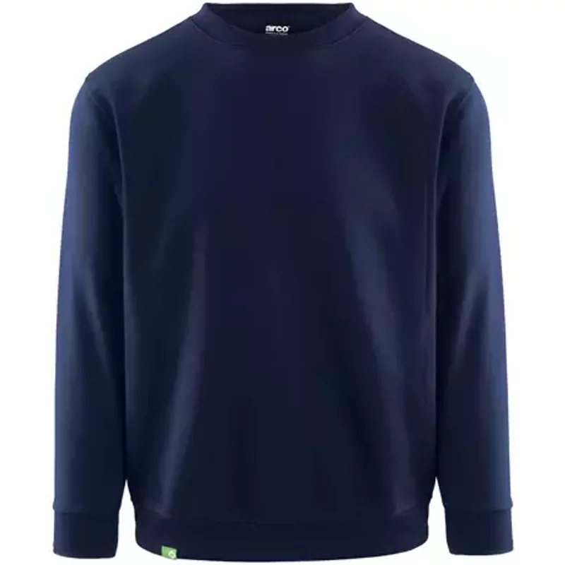 Arco Responsible Unisex Navy Crew-Neck Sweatshirt XS