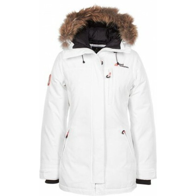 Parka with real fur for women Peak Mountain Akagan