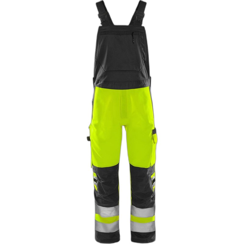 High-visibility bib overalls class 2 Fristads 1030 GPLU