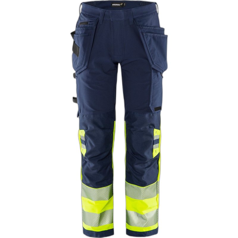 Class 1 high visibility work trousers Fristads Outdoor 2643 GSTP