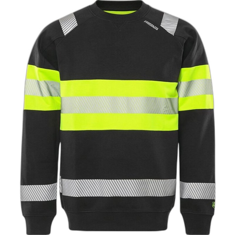 High-visibility zip-up sweatshirt Fristads 7530 GKC