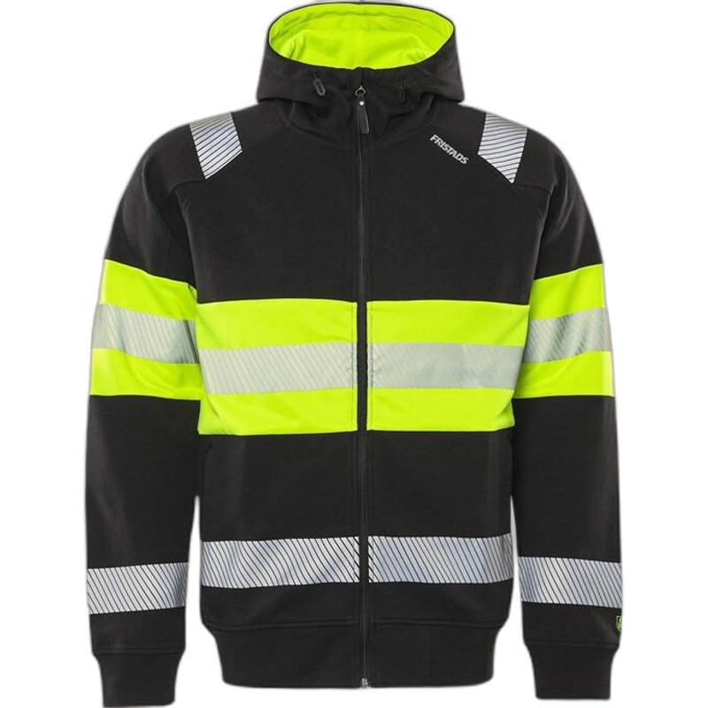 High visibility zip-up hoodie Fristads 7532 GKC