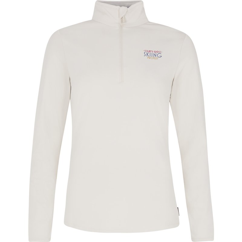 Women's 1/4 zip fleece Protest Lunar