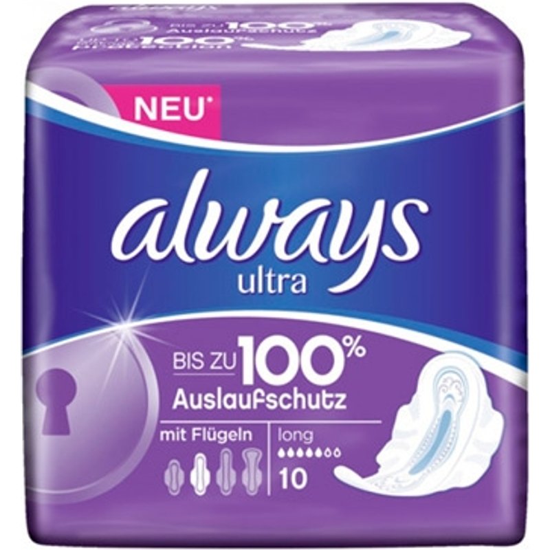 Always Ultra Long Plus 10 stk