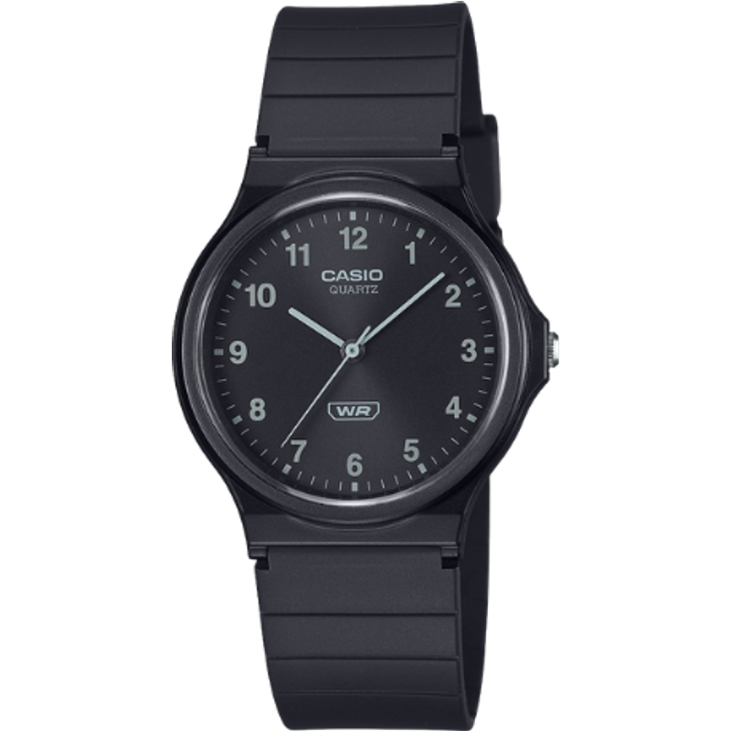 Casio MQ-24B-1BEF Orologio Analogico Classico Unisex - Pop Black