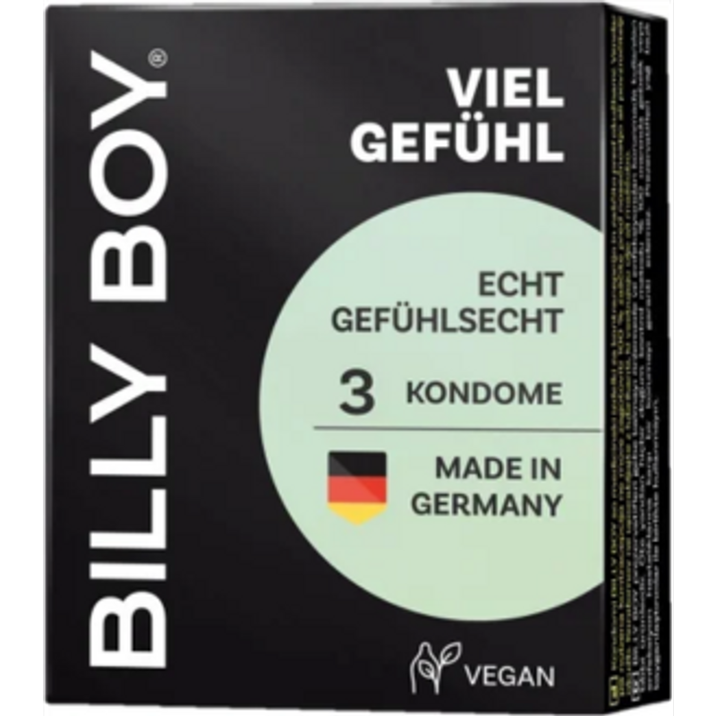 Billy Boy Viel Gefühl Kondomer - 3 stk