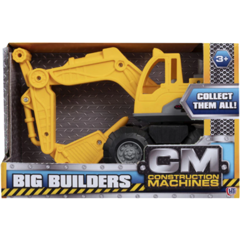 Construction Machine Big Builders Machine Playset Assorted