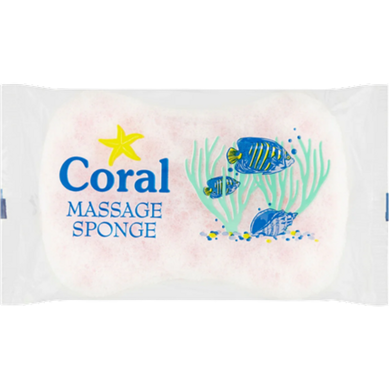 Spugna da massaggio Coral - Assortita