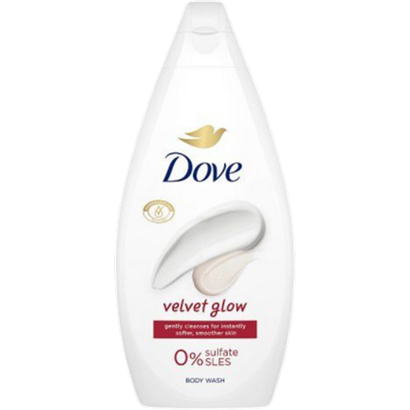 Bagnoschiuma Dove Velvet Glow – 450 ml