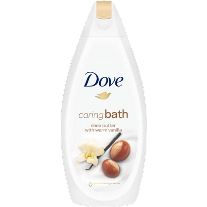 Dove Bagnoschiuma nutriente al burro di karité - 450 ml