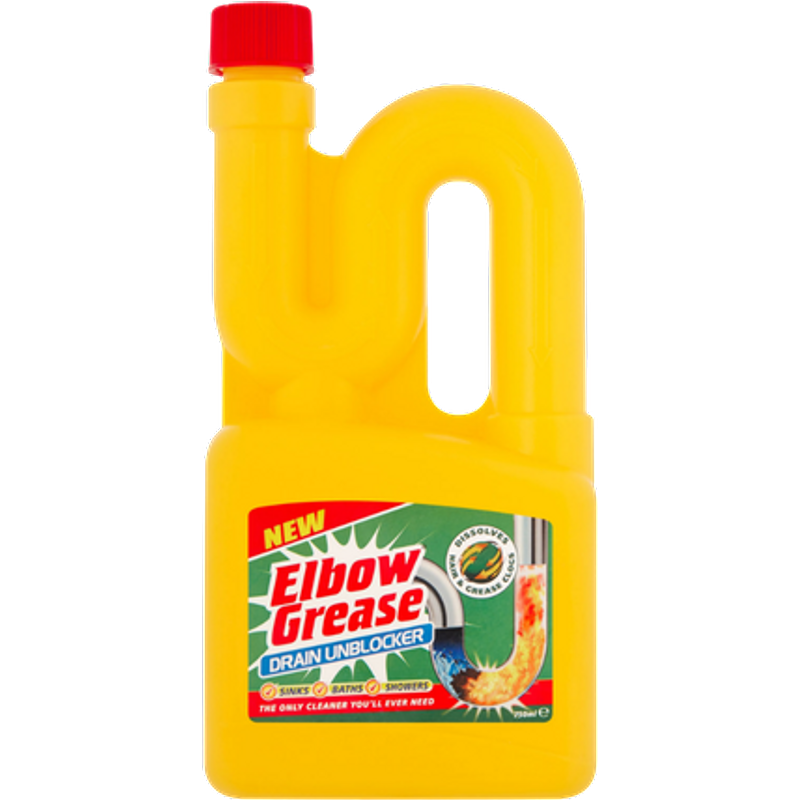 Elbow Grease Drain Away Drain Unblocker - 750 ml