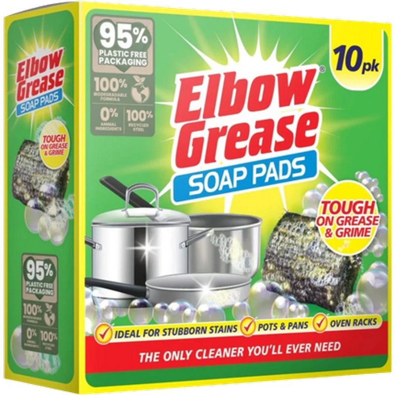 Elbow Grease Pannetti detergenti per uso intensivo - 10 pezzi