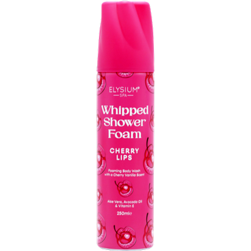 Elysium Spa Cherry Lips Whipped Shower Foaming Body Wash - 250 ml