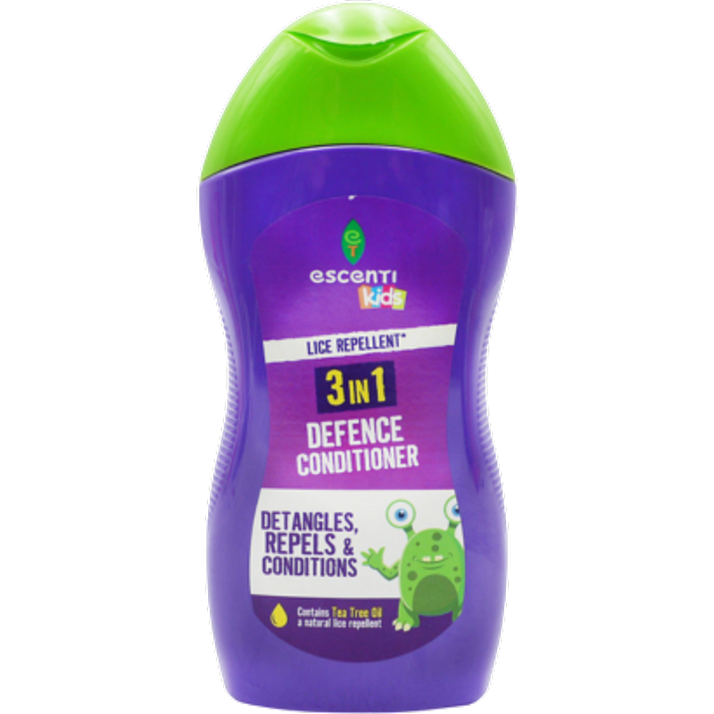 Escenti Kids Lice Repellent 3-in-1 Defence Conditioner – 300ml