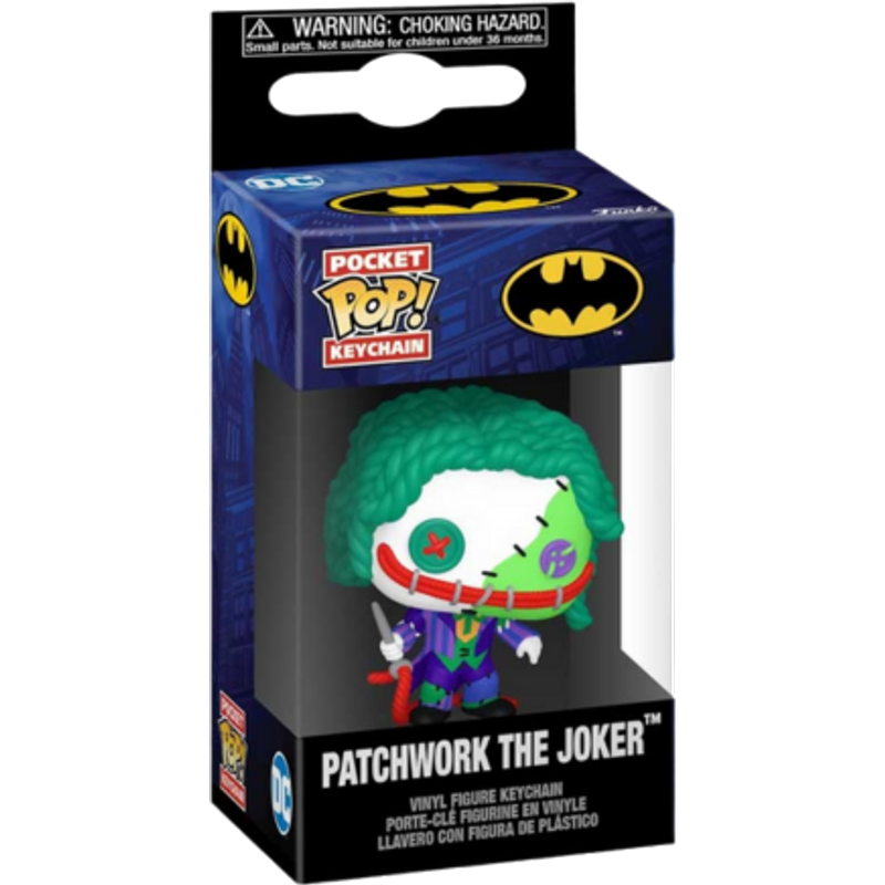 Funko Pocket Pop Patchwork Joker Nøglering