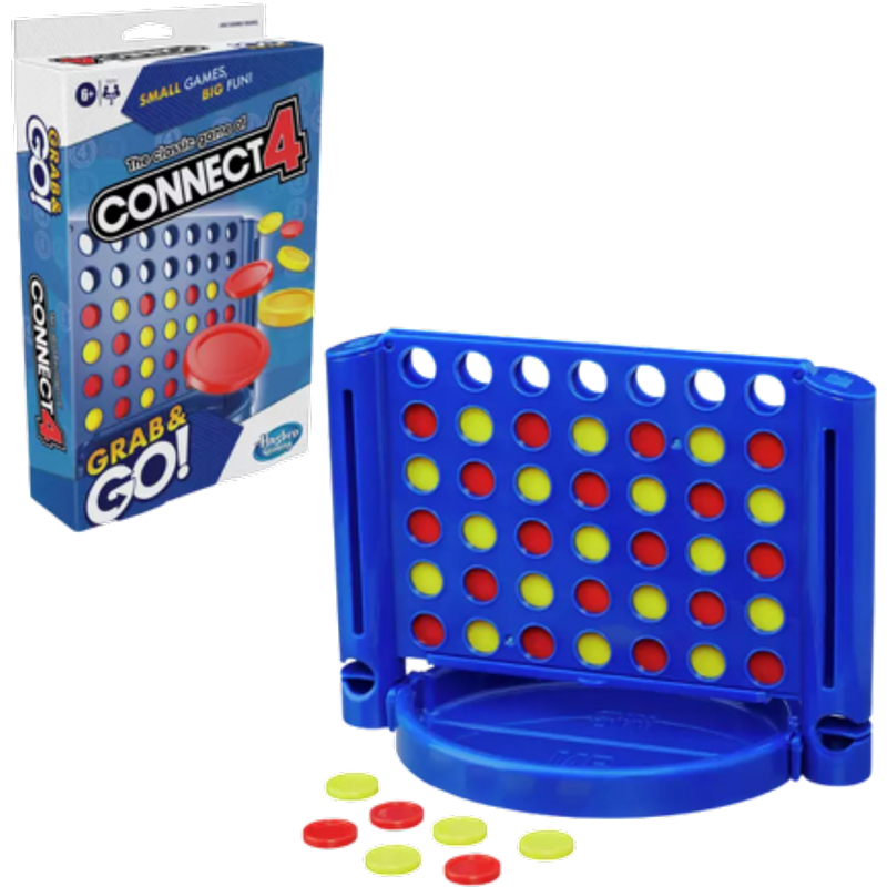 Hasbro Connect 4 Grab & Go Rejsespil