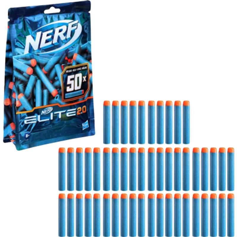 Hasbro Nerf Elite 2.0 Dart Refill Pack – 50 stk