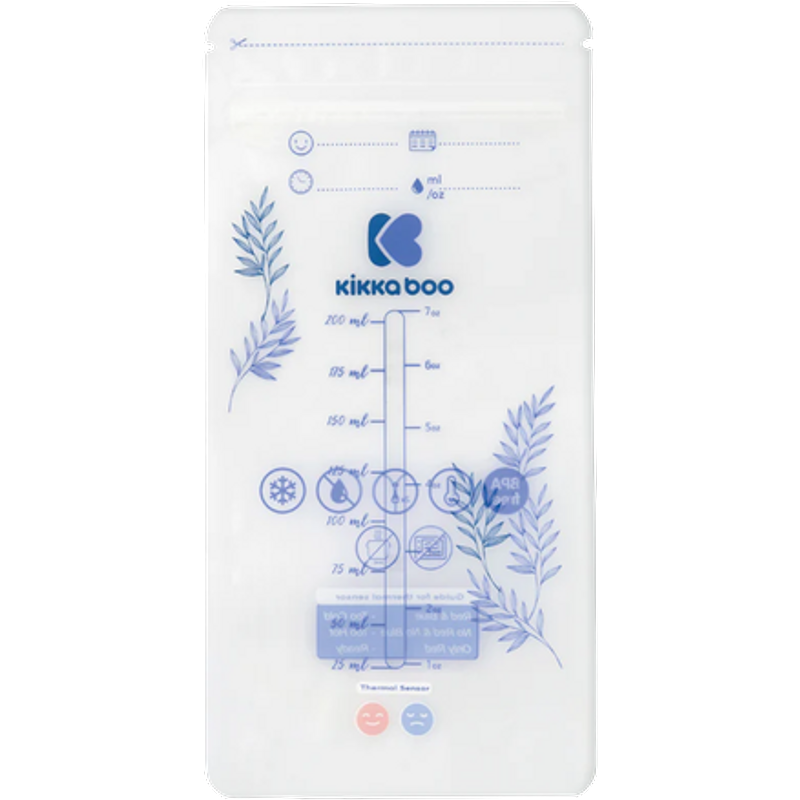 Kikka Boo Milk Storage Bags With Temperature Sensor – 25 stk.