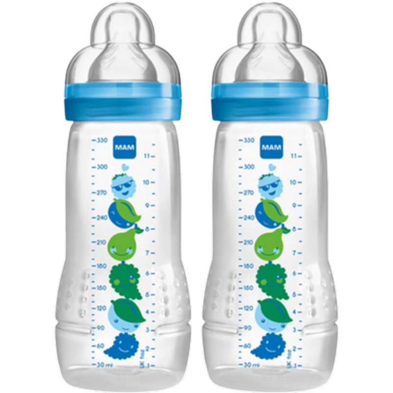 MAM Easy Active Sutteflaske 4+ mdr - 330 ml (2 stk)