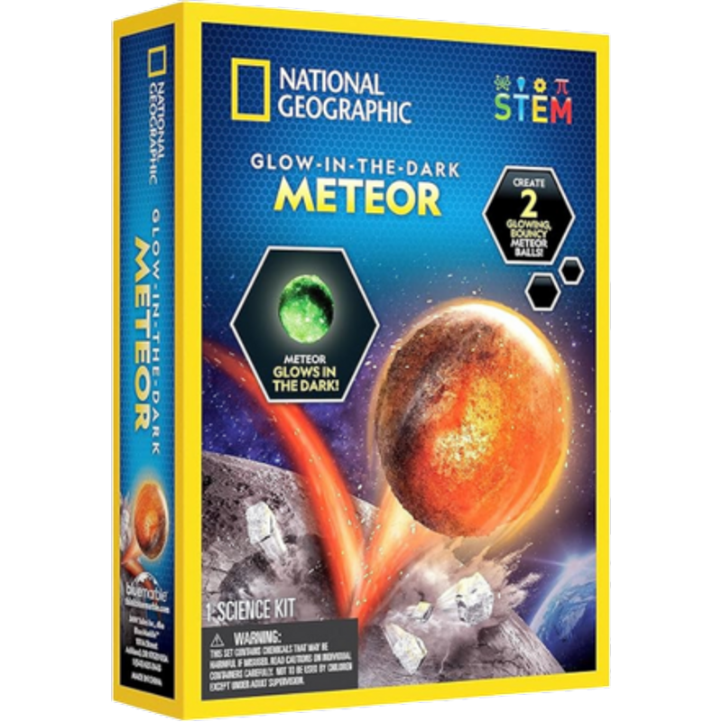 National Geographic Glow-In-The-Dark Meteor Science Kit