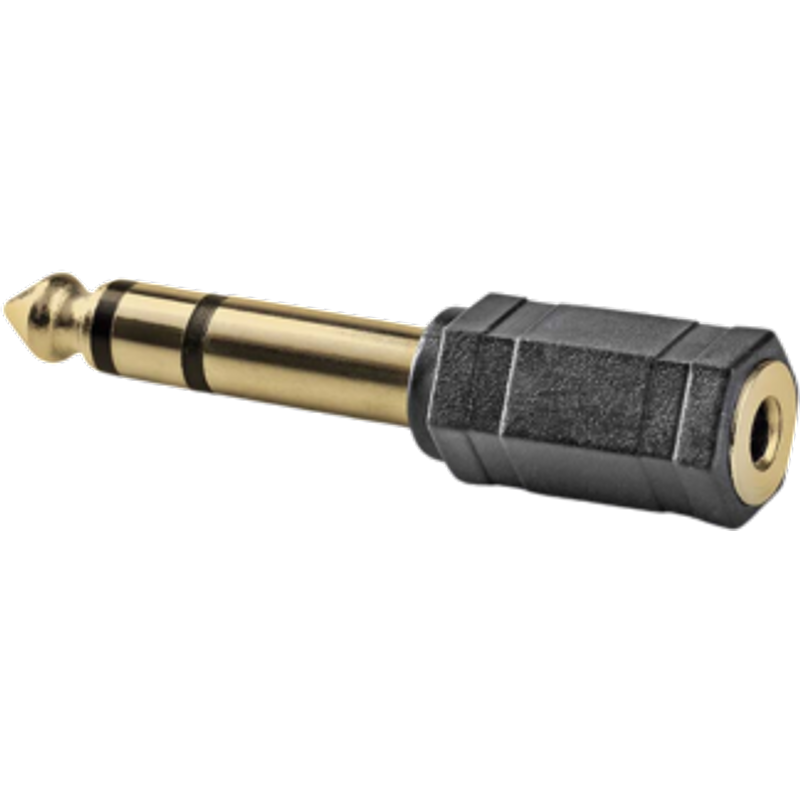 Adattatore audio stereo Nedis da 6,35 mm maschio a 3,5 mm femmina