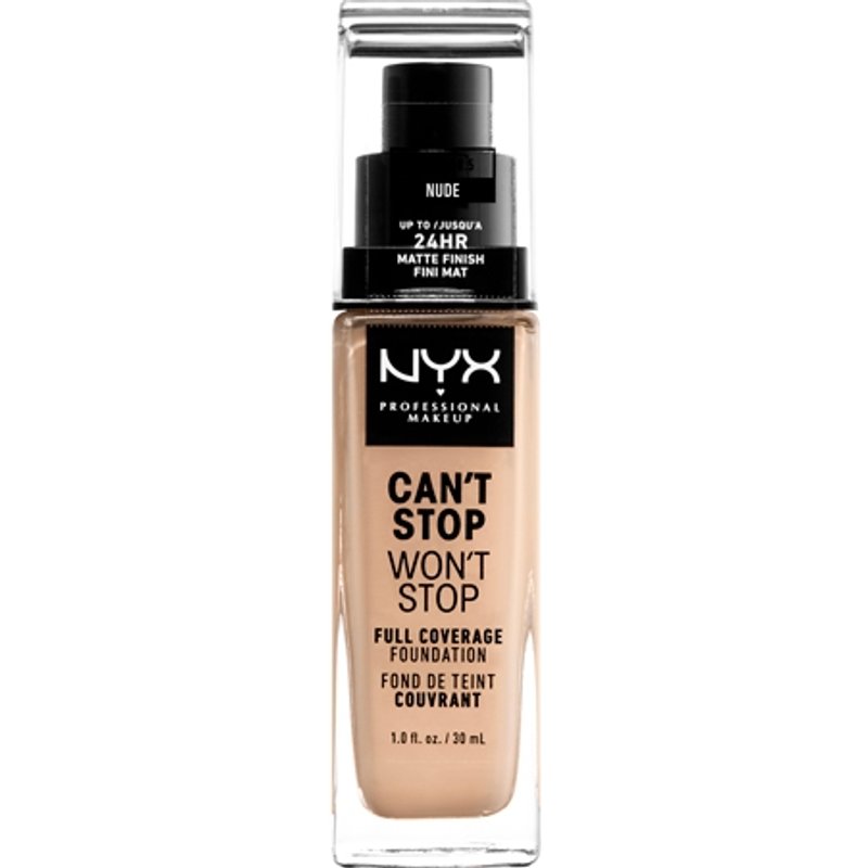 Fondotinta NYX Can't Stop Won't Stop - Nude