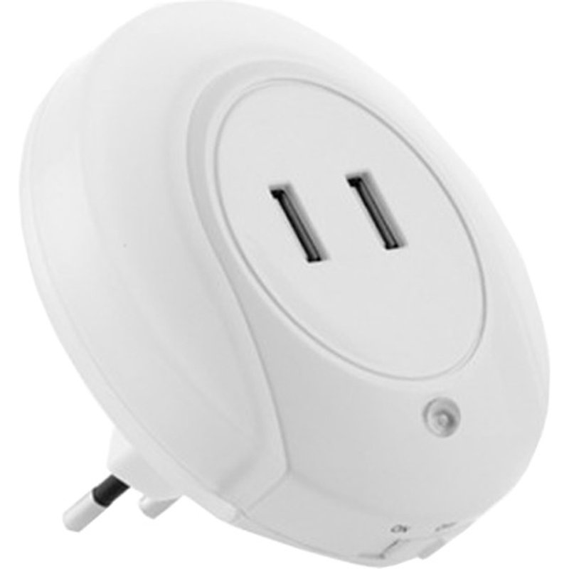 Omnidomo LUSB Adapter med LED