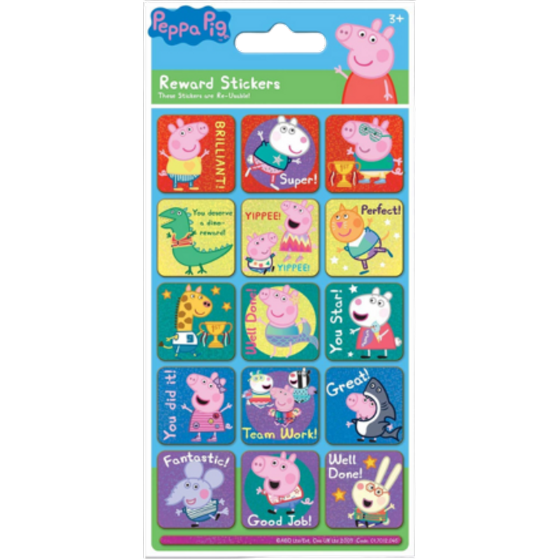 Peppa Pig Rainbow Reward Stickers