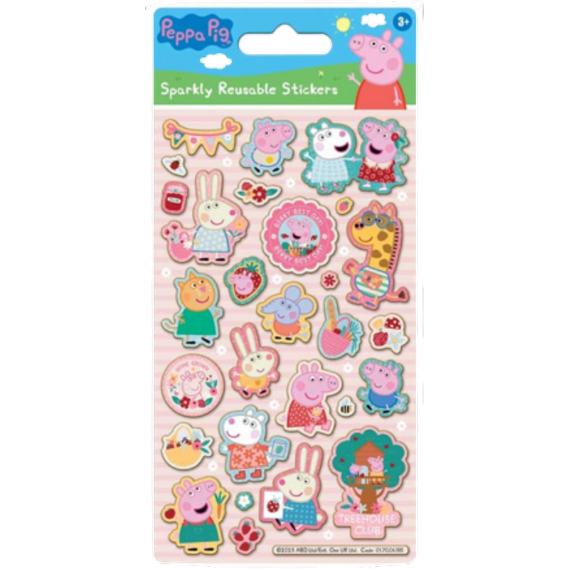 Peppa Pig Summer Foil Stickers