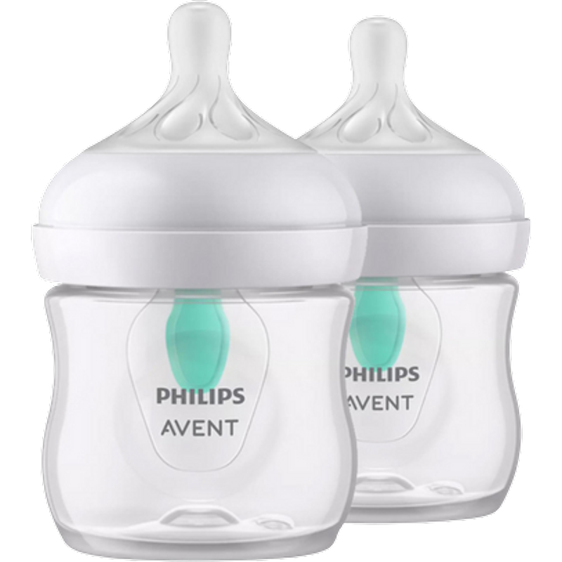 Philips Avent Natural Response 0+ Måneder Babyflaske med AirFree Vent – 2 x 125 ml