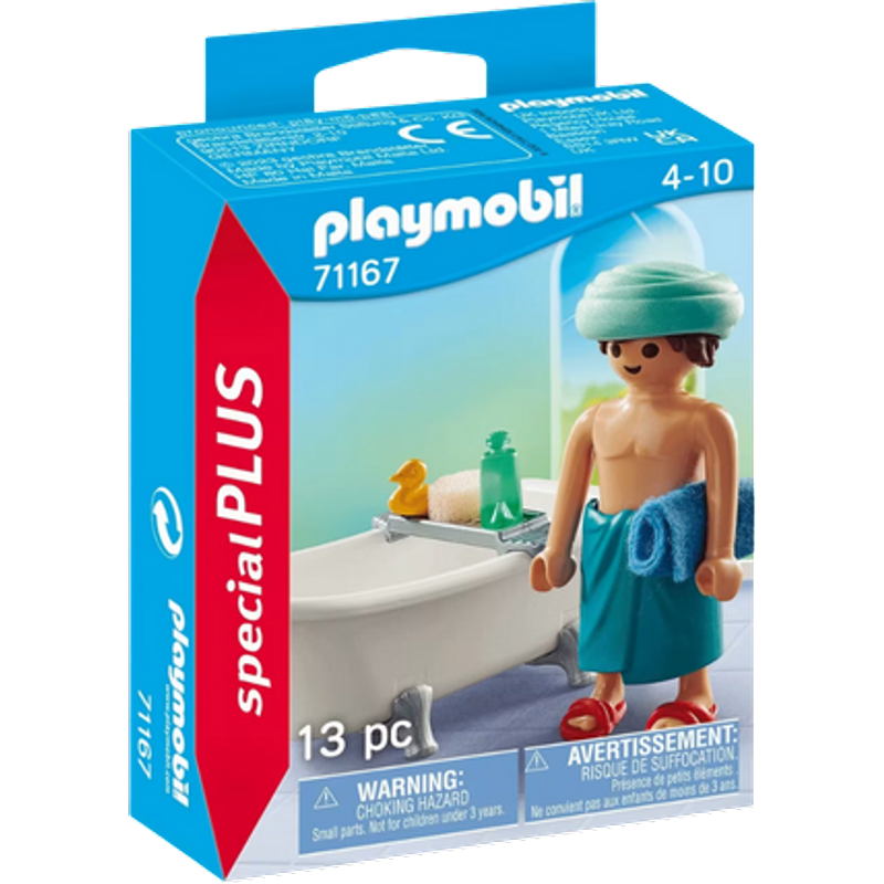 Playmobil Special Plus Mand med Badekar Legesæt